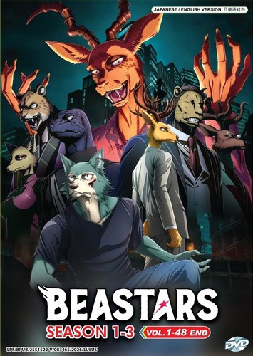 Dvd japan anime beastars - dvd,